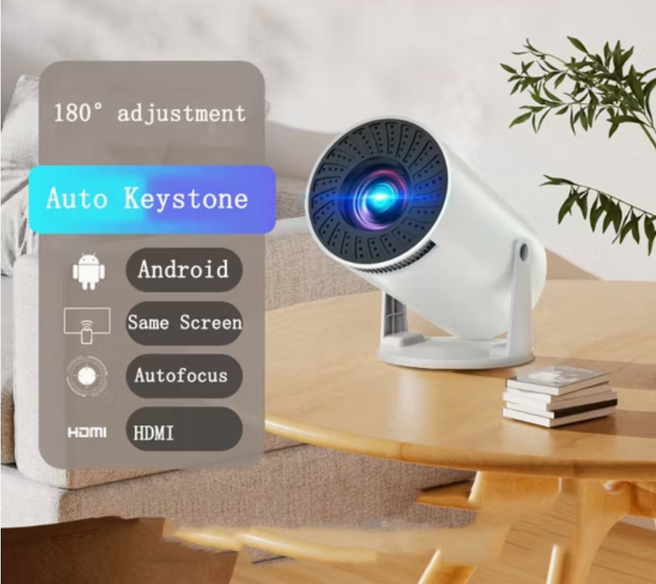 Projecteur LED PTZ mini Android WiFi intelligent Ultra