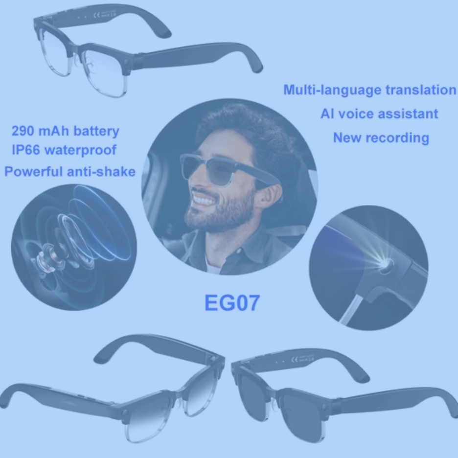 Lunettes intelligentes étanches IA EG07